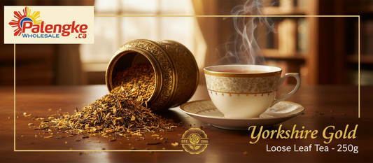 1 Case - YORKSHIRE, 6 Pack - YORKSHIRE GOLD LOOSE LEAF TEA - 250g