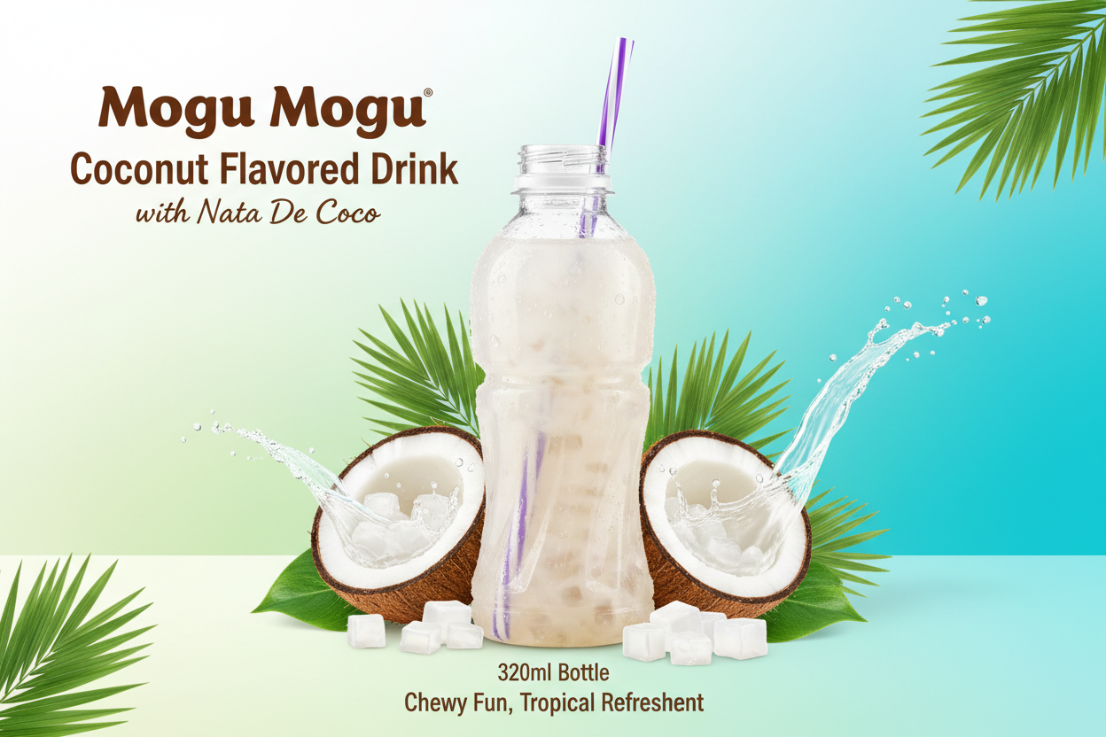 Mogu Mogu Coconut Drink Banner