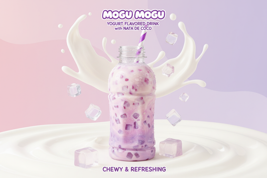 Mogu Mogu Yogurt Drink Banner