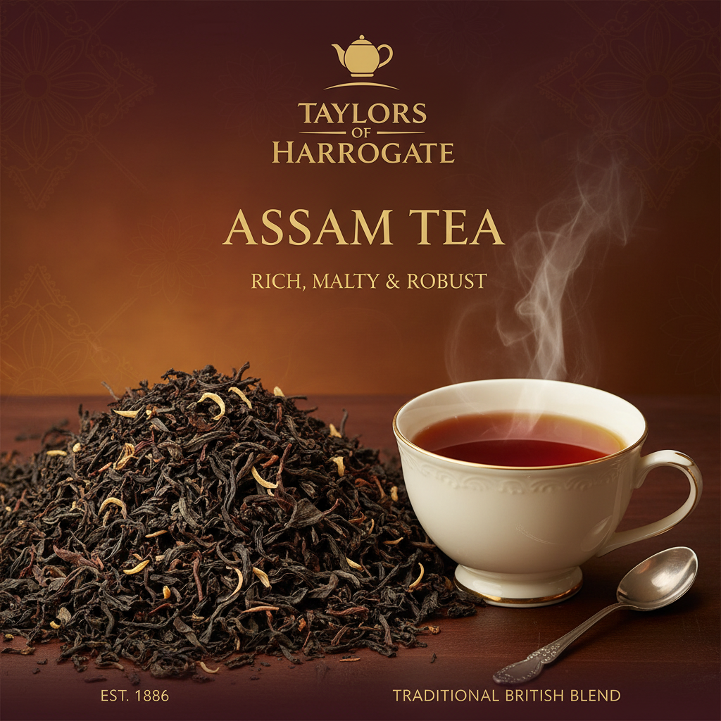 Taylors of Harrogate Assam Tea Premium Banner