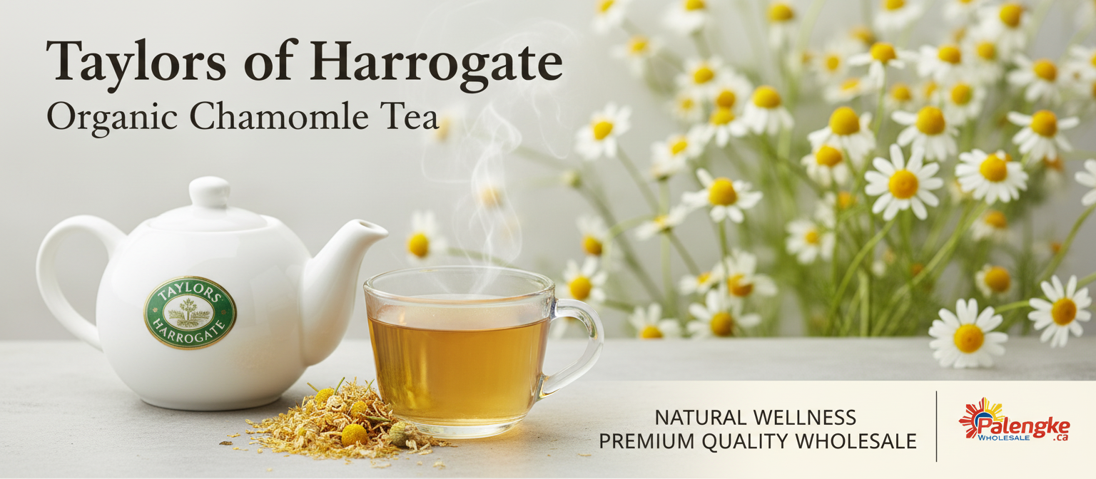 Taylors of Harrogate Organic Chamomile Tea Premium Banner