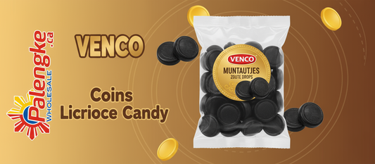 VENCO Coins Licorice Banner with Palengke Logo on Side